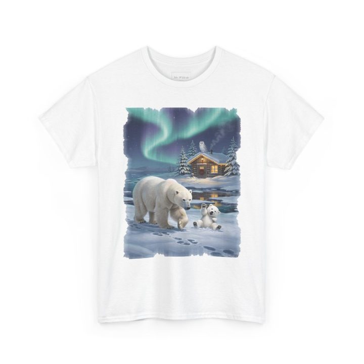 Polar Bear Christmas t-shirt mockup