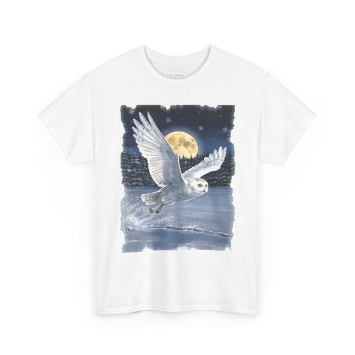 Snowy Owl t-shirt mockup