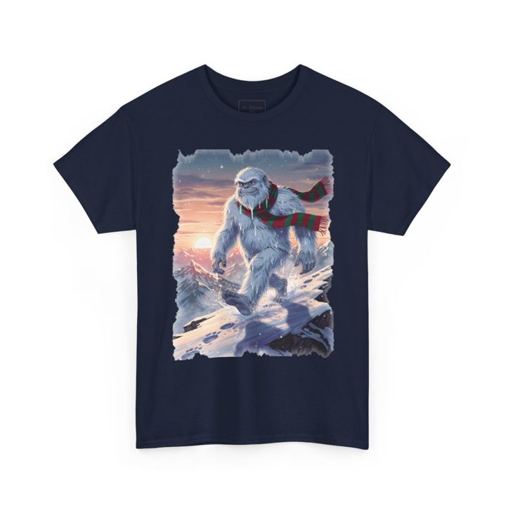 Yeti Christmas t-shirt mockup